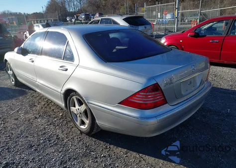 2004 Mercedes-Benz S 430 из США, поврежденный, VIN WDBNG70J14A417662
